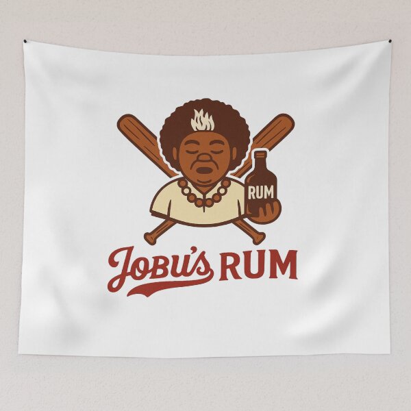 Item preview, Jobu’s Rum – Major League Baseball Movie Design designed and sold by BackstopAndCo.