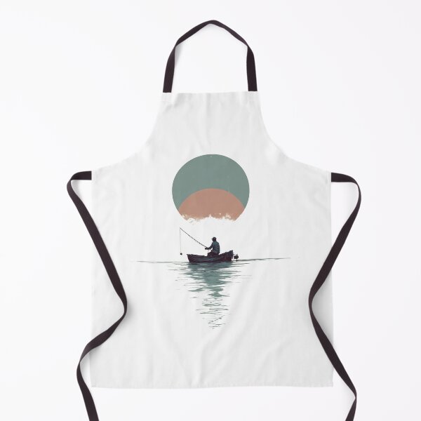 Item preview, Fisherman Fishing on a Lake Under the Sun designed and sold by gut2000.