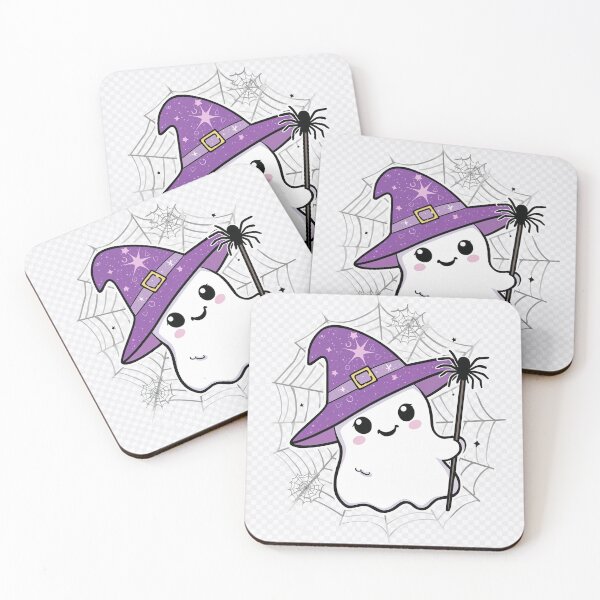 Item preview, Cute Kawaii ghost and spider Halloween designed and sold by lovelynong.