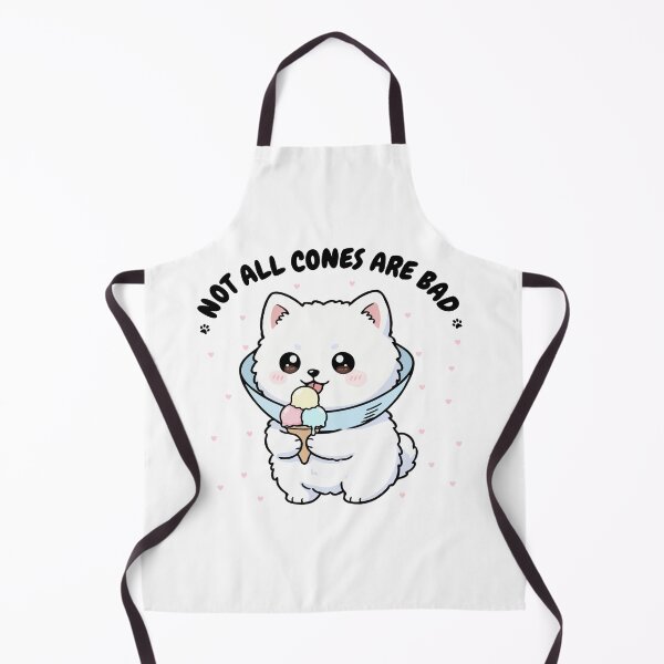 Item preview, Not All Cones Are Bad Samoyed Dog Cone - Funny Ice Cream designed and sold by The Real Life Symphony.