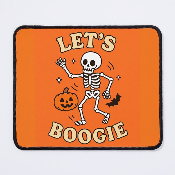 Item preview, Let’s Boogie – Halloween Skeleton Dance Party designed and sold by WheelieGdArt.