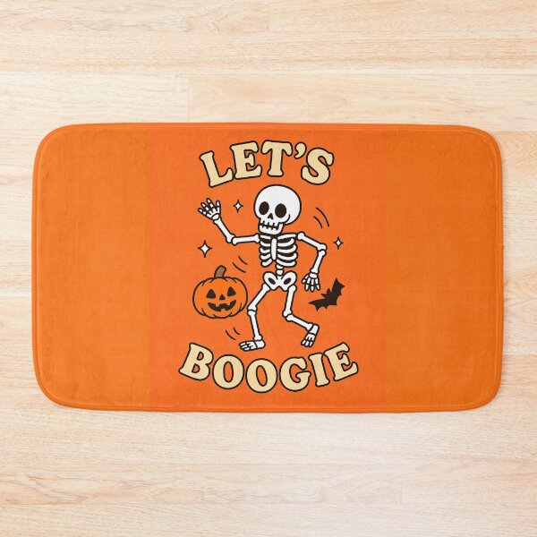 Item preview, Let’s Boogie – Halloween Skeleton Dance Party designed and sold by WheelieGdArt.