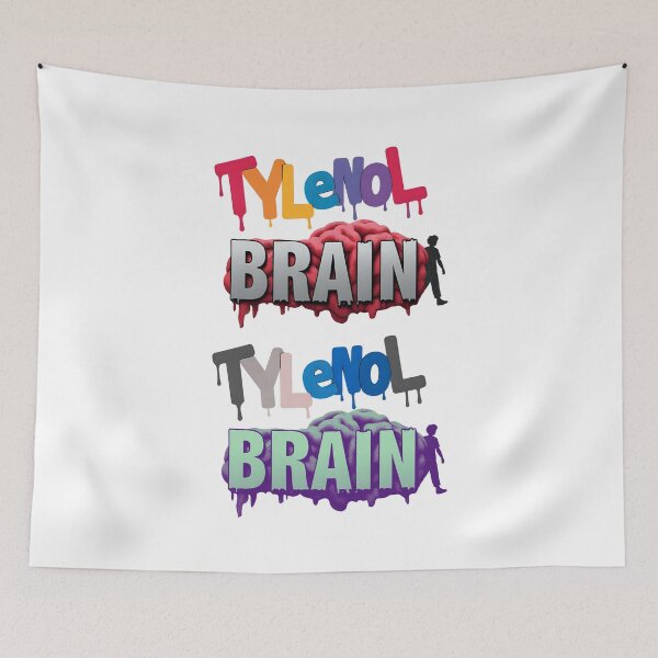 Item preview, Tylenol Brain designed and sold by 2MuchFreeTime.
