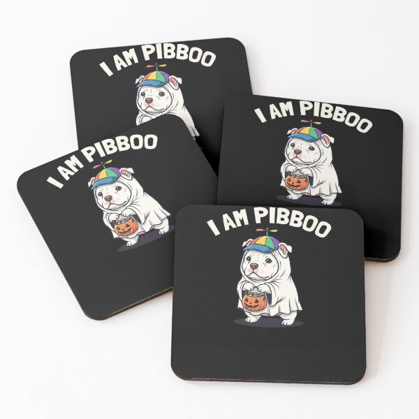 Item preview, I Am Pibboo Funny Pit Bull Terrier Ghost Halloween Pibble designed and sold by elderberry.