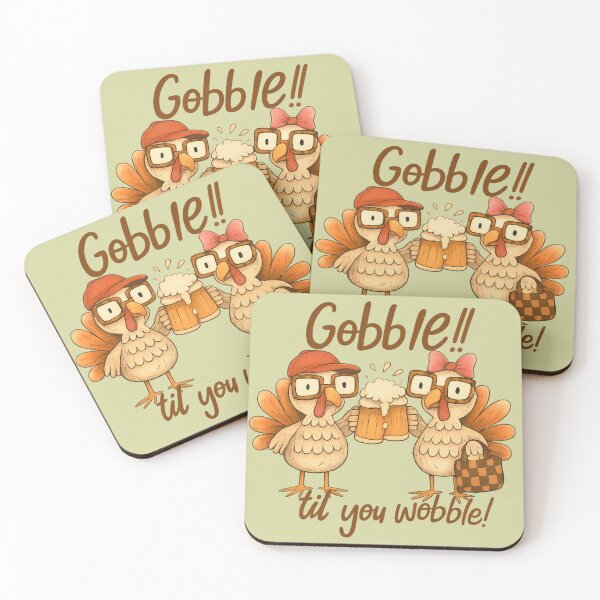 Item preview, Gobble ’Til You Wobble designed and sold by BreezifyDesignStudio.