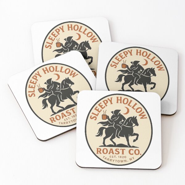 Artikelvorschau, Sleepy Hollow Roast Co. – Vintage Gothic Kaffee-Logo entworfen und verkauft von DrDoke.