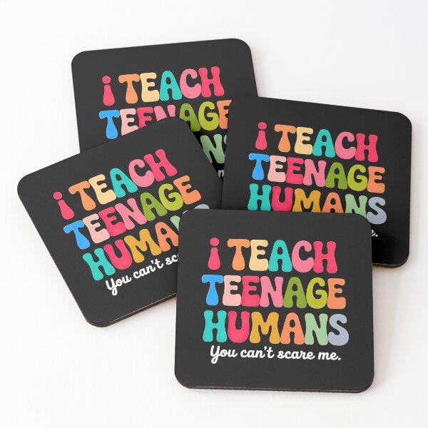 Item preview, I Teach Teenage Humans You Can't Scare Me designed and sold by FerminVigo.
