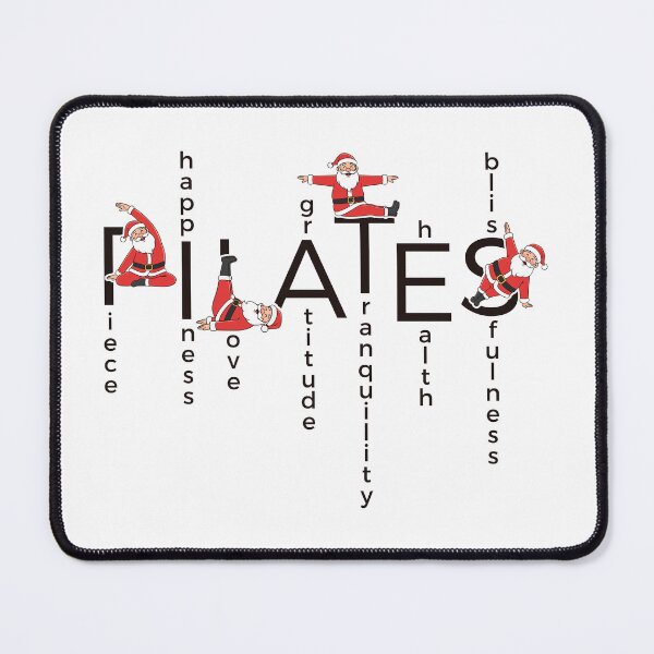 Item preview, SANTA Pilates Typography Art designed and sold by sashica.