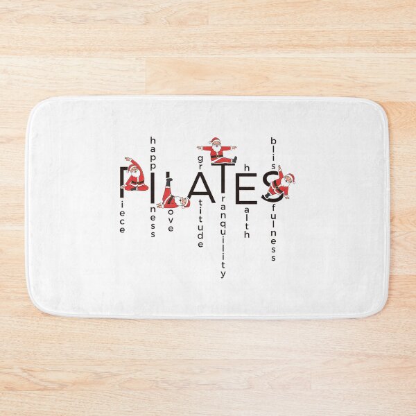 Item preview, SANTA Pilates Typography Art designed and sold by sashica.