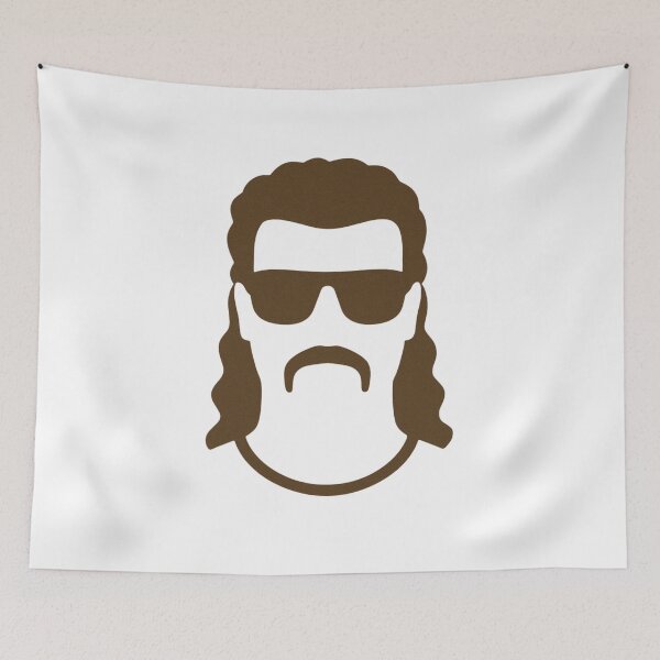 Item preview, Kenny Powers Mullet Silhouette – Eastbound & Down Tribute designed and sold by BackstopAndCo.