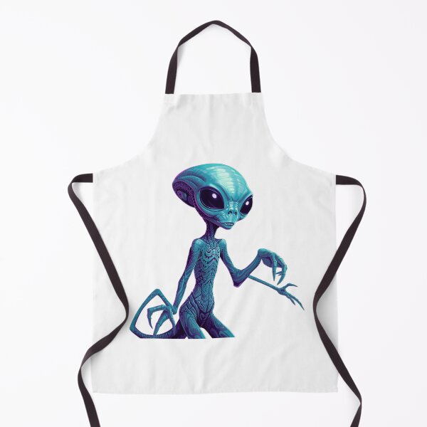 Item preview, Mystical Blue Alien Artwork designed and sold by Crazy Flex.