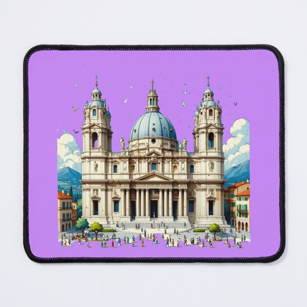 Item preview, Tiny Style Italian Grand Cathedral 3D Sketch , designed and sold by PaintMeWorld.