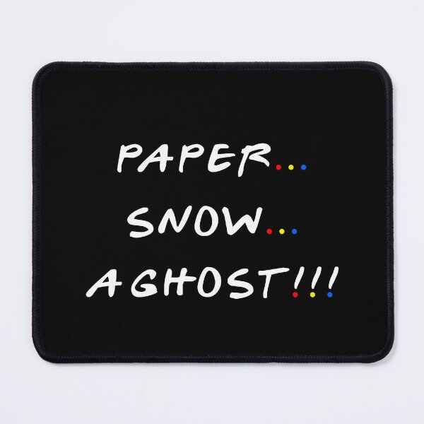 Item preview, Paper... Snow... A ghost!!! designed and sold by GrybDesigns.