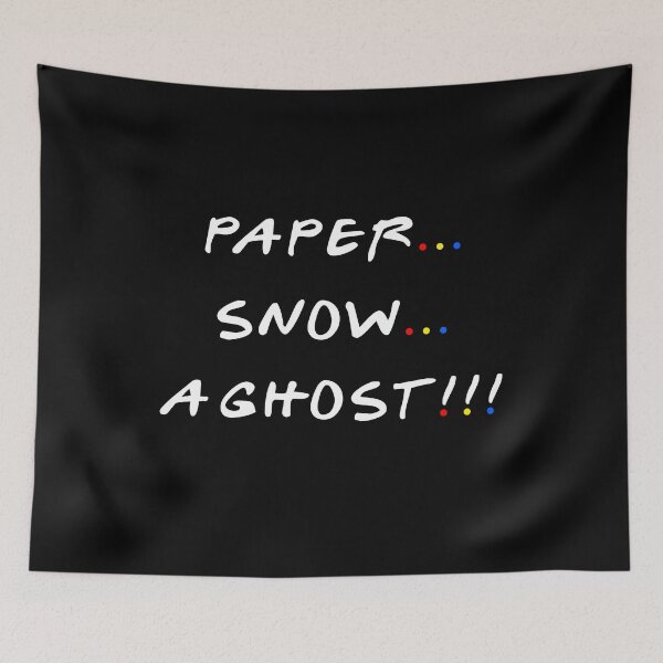 Item preview, Paper... Snow... A ghost!!! designed and sold by GrybDesigns.