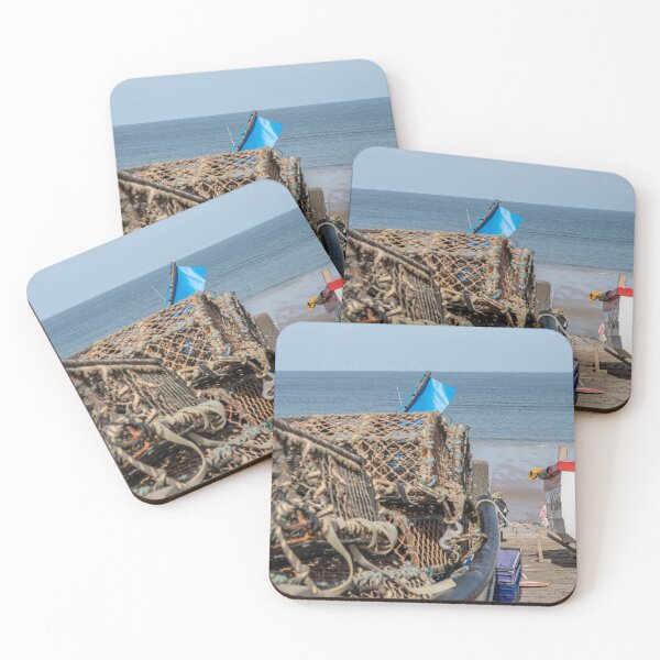 Item preview, Crab pots on Sheringham Beach, Norfolk Coast designed and sold by yackers1.