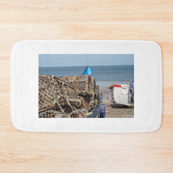 Item preview, Crab pots on Sheringham Beach, Norfolk Coast designed and sold by yackers1.