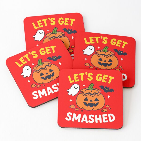 Item preview, Let’s Get Smashed – Pumpkin Party Crashers designed and sold by WheelieGdArt.