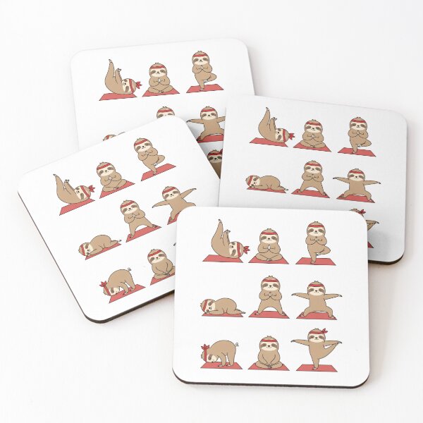 Item preview, Cute sloth Yoga Poses – Adorable Meditating sloth  designed and sold by SidTastic .