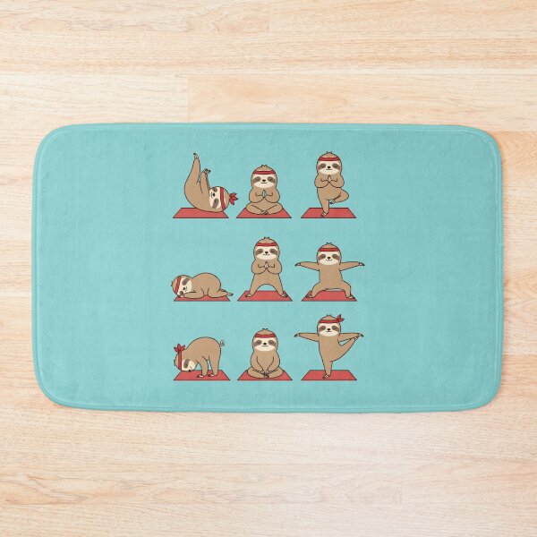 Item preview, Cute sloth Yoga Poses – Adorable Meditating sloth  designed and sold by SidTastic .
