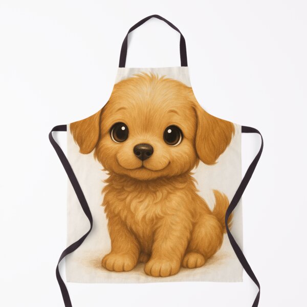 Item preview, Adorable Golden Puppy - Cutest Dog Illustration Ever designed and sold by PixelStorage.
