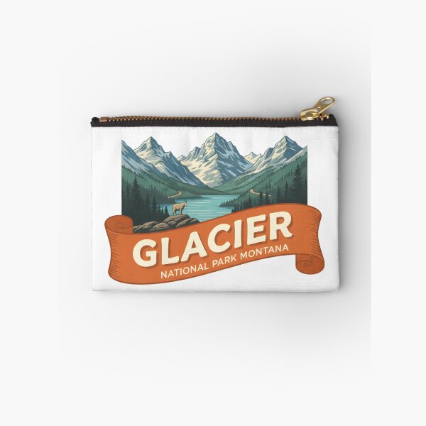 Item preview, Glacier National Park Montana USA Travel Art  designed and sold by LittleArij.