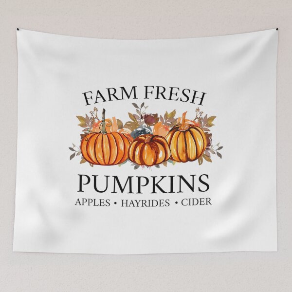 Item preview, Farm Fresh Pumpkins Apples Hayrides Cider Thanksgiving 	 	1	 designed and sold by lasahrolangd.