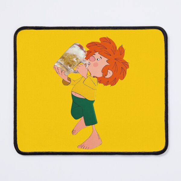 Item preview, Pumuckl drinks beer designed and sold by DieViolettHund.