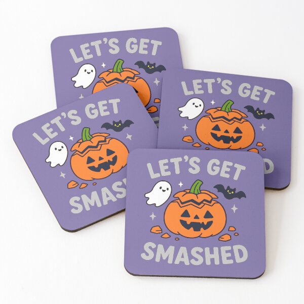 Item preview, Let’s Get Smashed – Pumpkin Party Crashers - V3 designed and sold by WheelieGdArt.