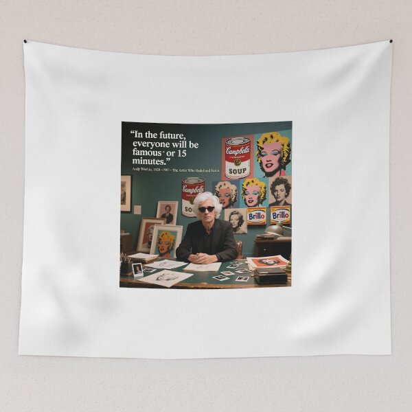 Item preview, Andy Warhol  designed and sold by casamomo.
