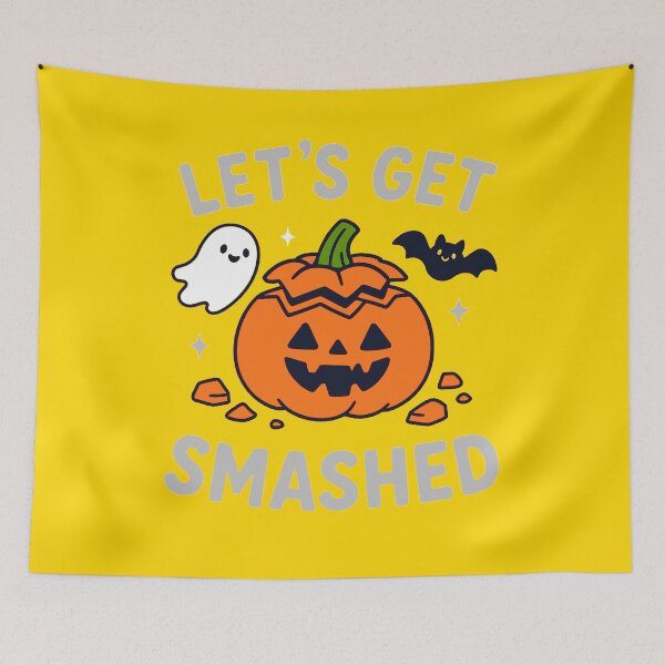 Item preview, Let’s Get Smashed – Pumpkin Party Crashers - V4 designed and sold by WheelieGdArt.