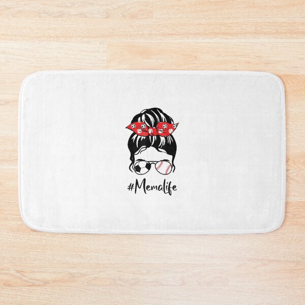 Item preview, Classy Mema Life Soccer Messy Bun Baseball Mother's Day 	 	 designed and sold by dulaiitranh.
