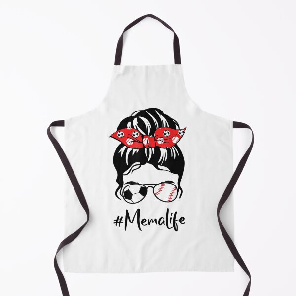 Item preview, Classy Mema Life Soccer Messy Bun Baseball Mother's Day 	 	 designed and sold by dulaiitranh.