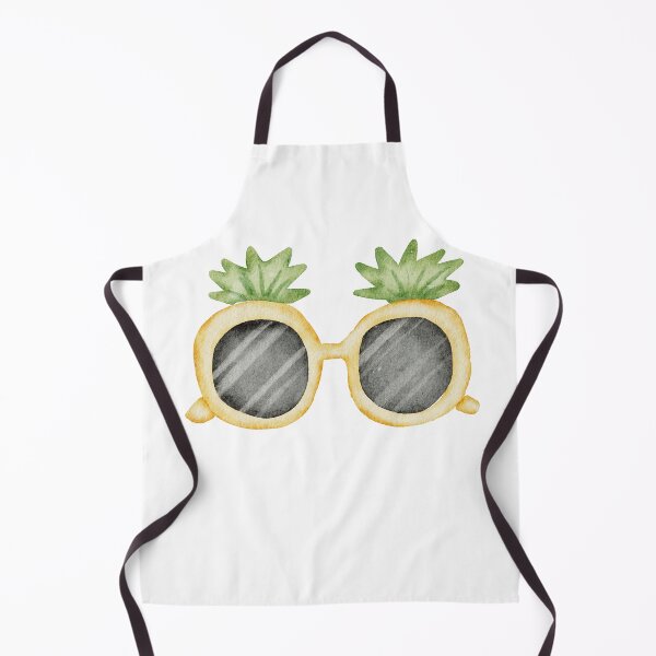 Item preview, Watercolor Pineapple Sunglasses: Tropical Summer Vibes Graphic designed and sold by StellasRealm.