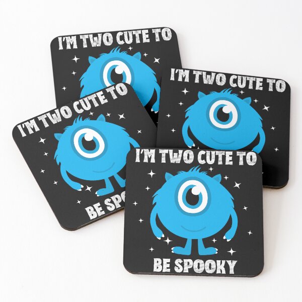 Item preview, I'm two cute to be spooky designed and sold by GraphicTeeHubs.