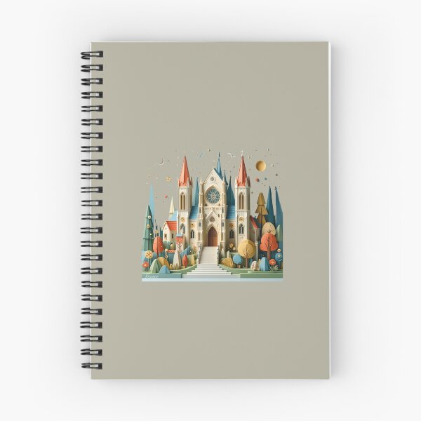 Item preview,  Tiny Style Italian Grand Cathedral 3D Sketch , designed and sold by PaintMeWorld.
