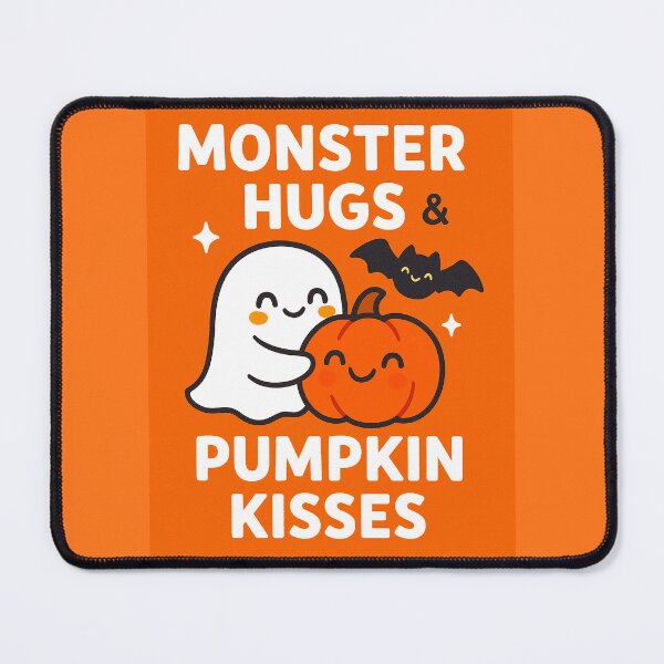 Item preview, Monster Hugs & Pumpkin Kisses – Halloween Warmth designed and sold by WheelieGdArt.