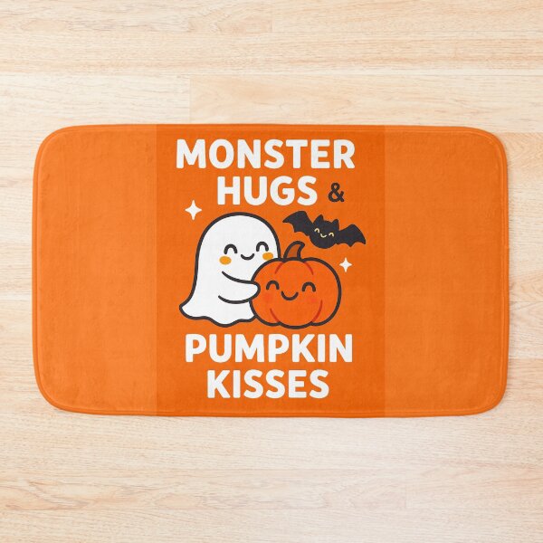 Item preview, Monster Hugs & Pumpkin Kisses – Halloween Warmth designed and sold by WheelieGdArt.