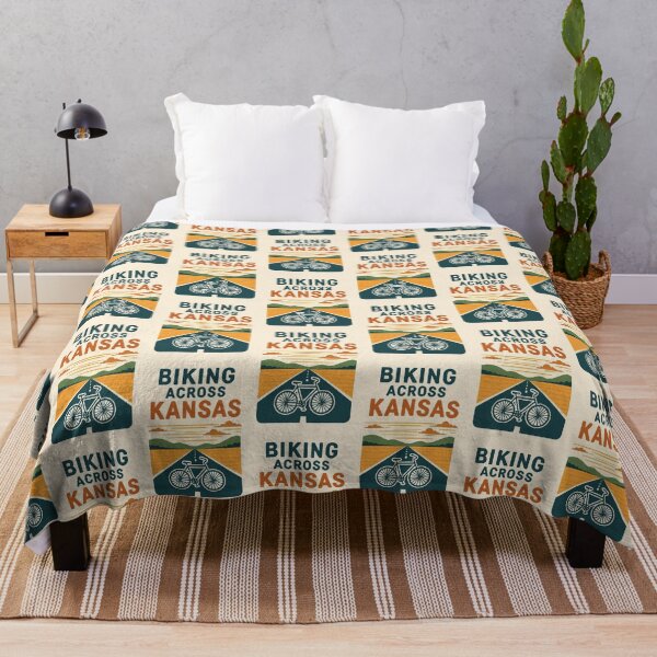 Item preview, Biking across Kansas designed and sold by Broken Antler Designs .