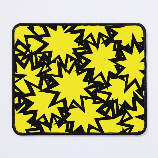 Item preview, Stars And Stars Design Black and Yellowl designed and sold by TerenceLacey.