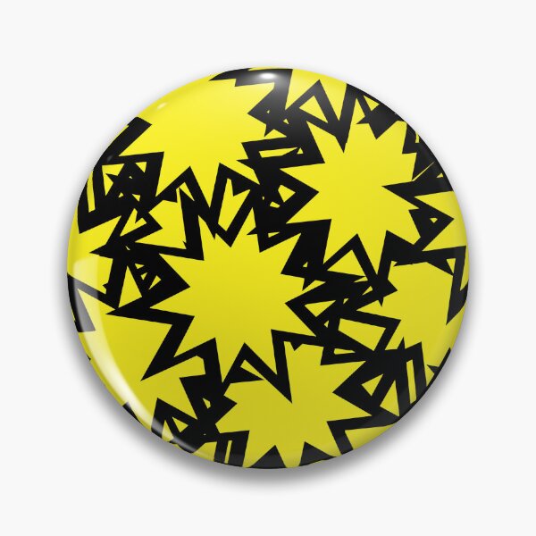 Item preview, Stars And Stars Design Black and Yellowl designed and sold by TerenceLacey.