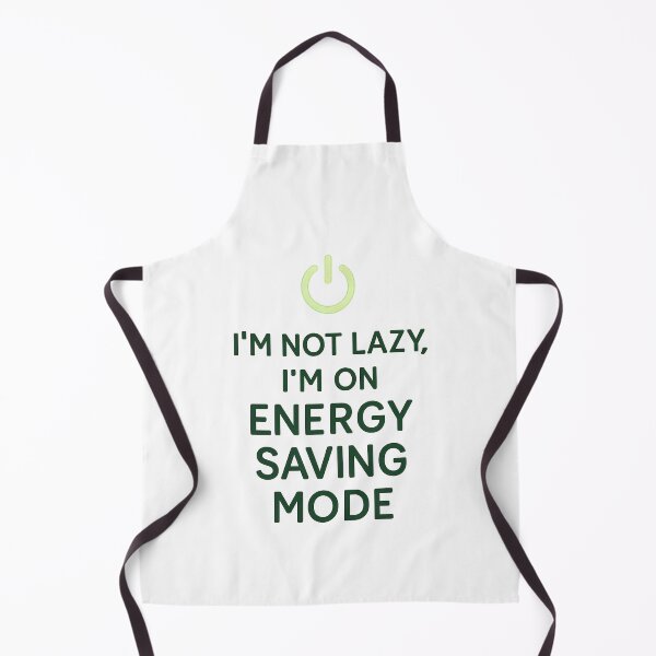 Item preview, I’m Not Lazy I’m On Energy Saving Mode – Funny Geek Quote Minimalist Tech Humor designed and sold by PosterFuel.