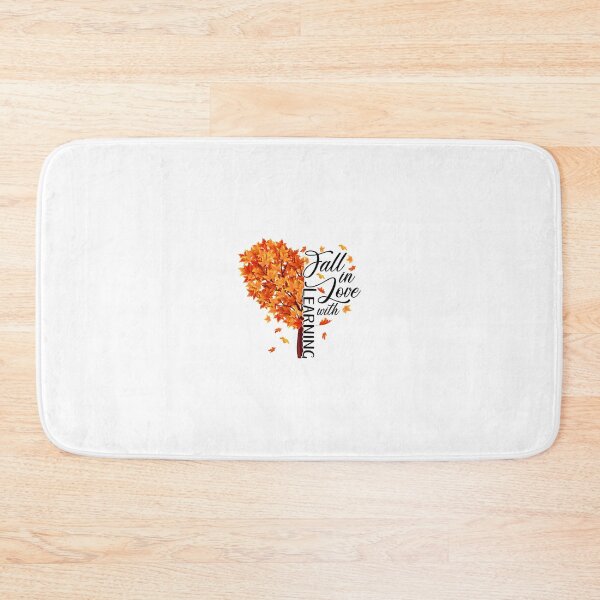 Item preview, Fall Teacher Fall In Love With Learning Thanksgiving Teacher 		 designed and sold by wahmarrajult.