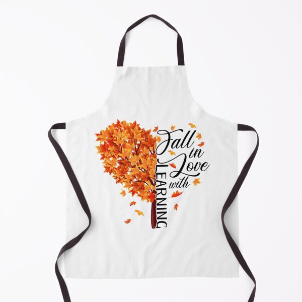 Item preview, Fall Teacher Fall In Love With Learning Thanksgiving Teacher 		 designed and sold by wahmarrajult.