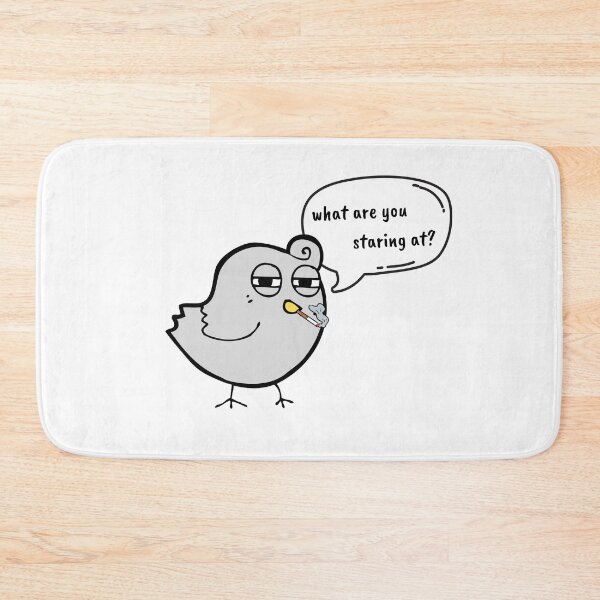 Item preview, bird smartass - what are you staring at designed and sold by CypisDesign.