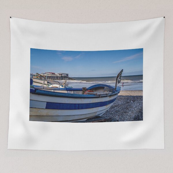Item preview, Crab fishing boat on Cromer Beach, Norfolk Coast designed and sold by yackers1.