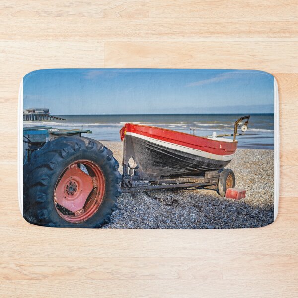 Item preview, Fishing boat on Cromer Beach, Norfolk coast designed and sold by yackers1.