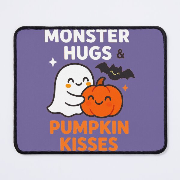 Item preview, Monster Hugs & Pumpkin Kisses – Halloween Warmth - V3 designed and sold by WheelieGdArt.