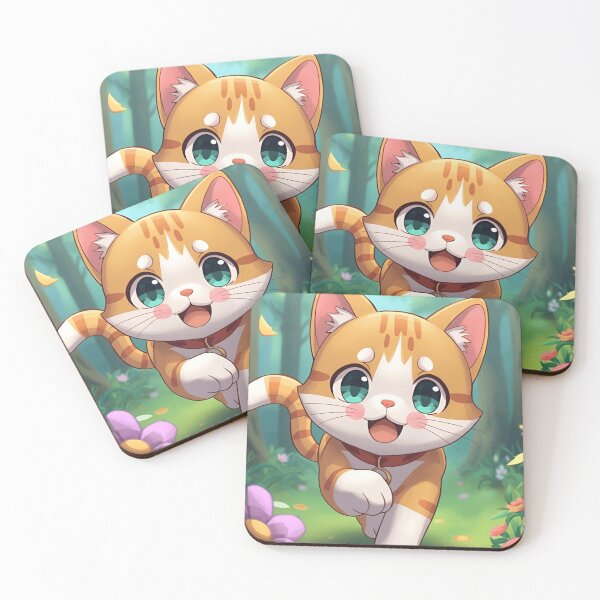 Item preview, manga cat designed and sold by uniquelooke.