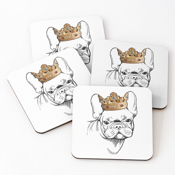 Item preview, French Bulldog Wearing Crown 		 designed and sold by lasahrolangd.