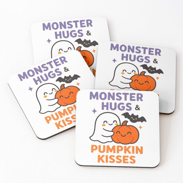 Item preview, Monster Hugs & Pumpkin Kisses – Halloween Warmth - V2 designed and sold by WheelieGdArt.